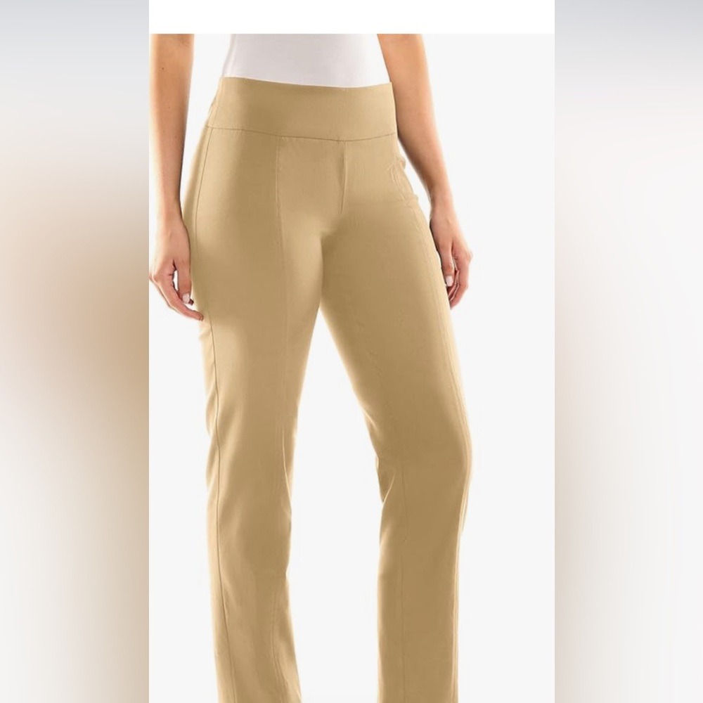 NWOT Zac & Rachel Classic Black Straight Leg Pull on Pants w/2” waistband, Sz 2X - Picture 8 of 8